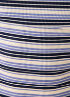 Chauncey Halter Top - Blue Stripe