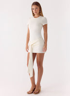 Evani Mini Dress - White