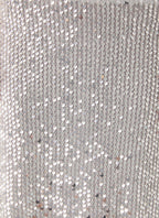 Evodia Sequin Midi Skirt - Silver