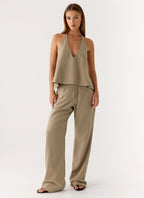 Josephina Pant - Sand Brown