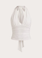 Kerrie Halter Top - White