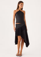 Klose Midi Skirt - Black