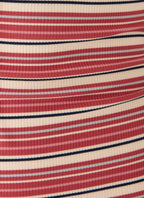 Little Bit Mini Dress - Red Stripe