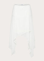 Madi Midi Skirt - White