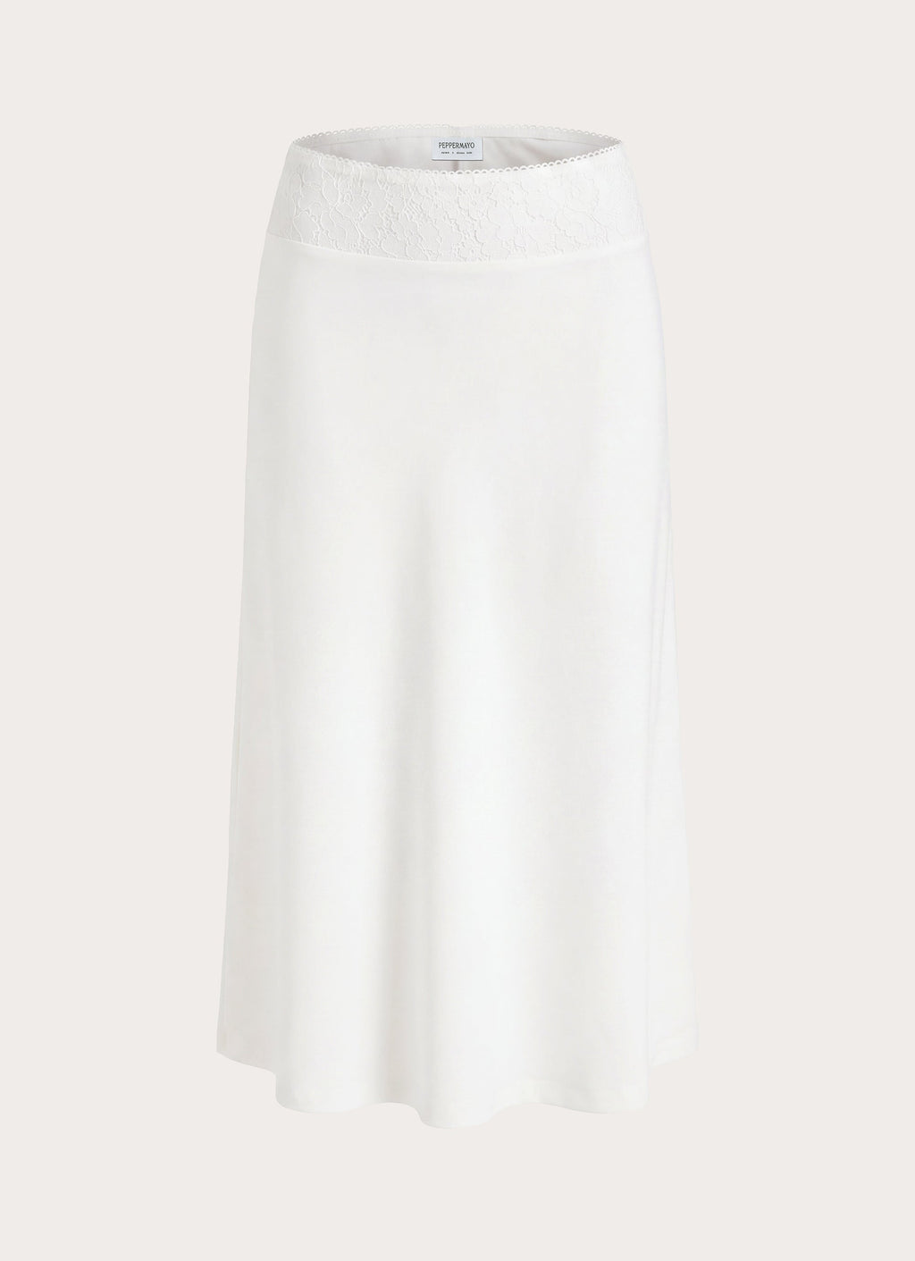 Moments Midi Skirt - White