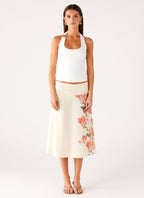 Valley Midi Skirt - Siena Floral
