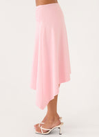 Vickine Midi Skirt - Pink