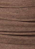Zayde Midi Skirt - Taupe